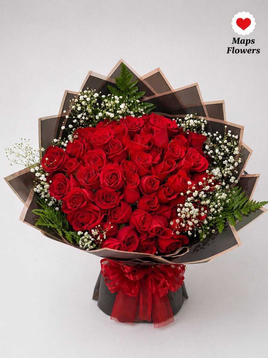 Ramo de 50 Rosas